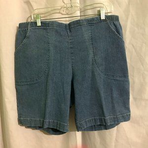 Just My Size denim shorts 18w/20w (size 2x)